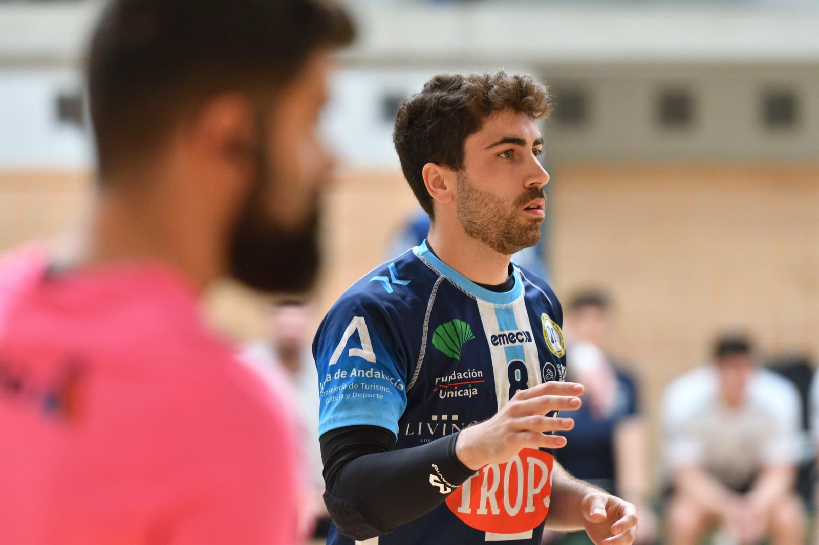 Consuegra, en acción.