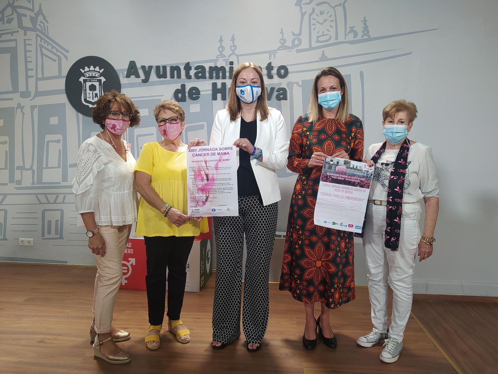 Presentación de las actividades del Mes del Cáncer de Mama.