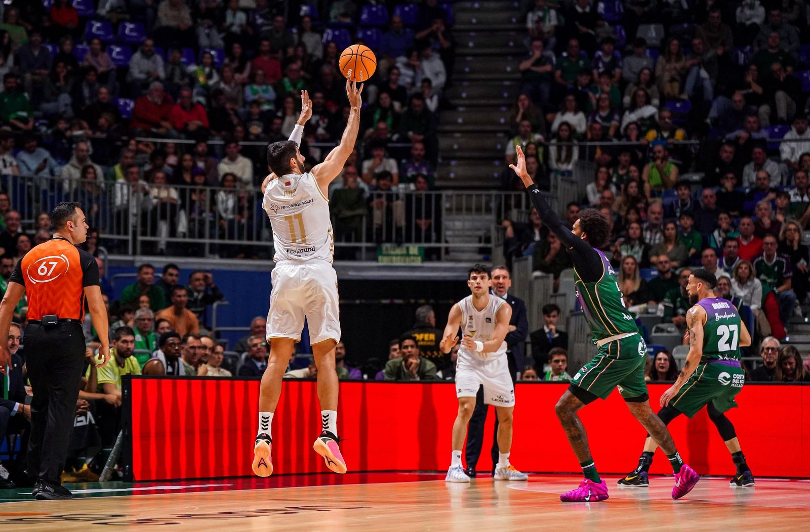 El Unicaja-San Pablo Burgos, en fotos