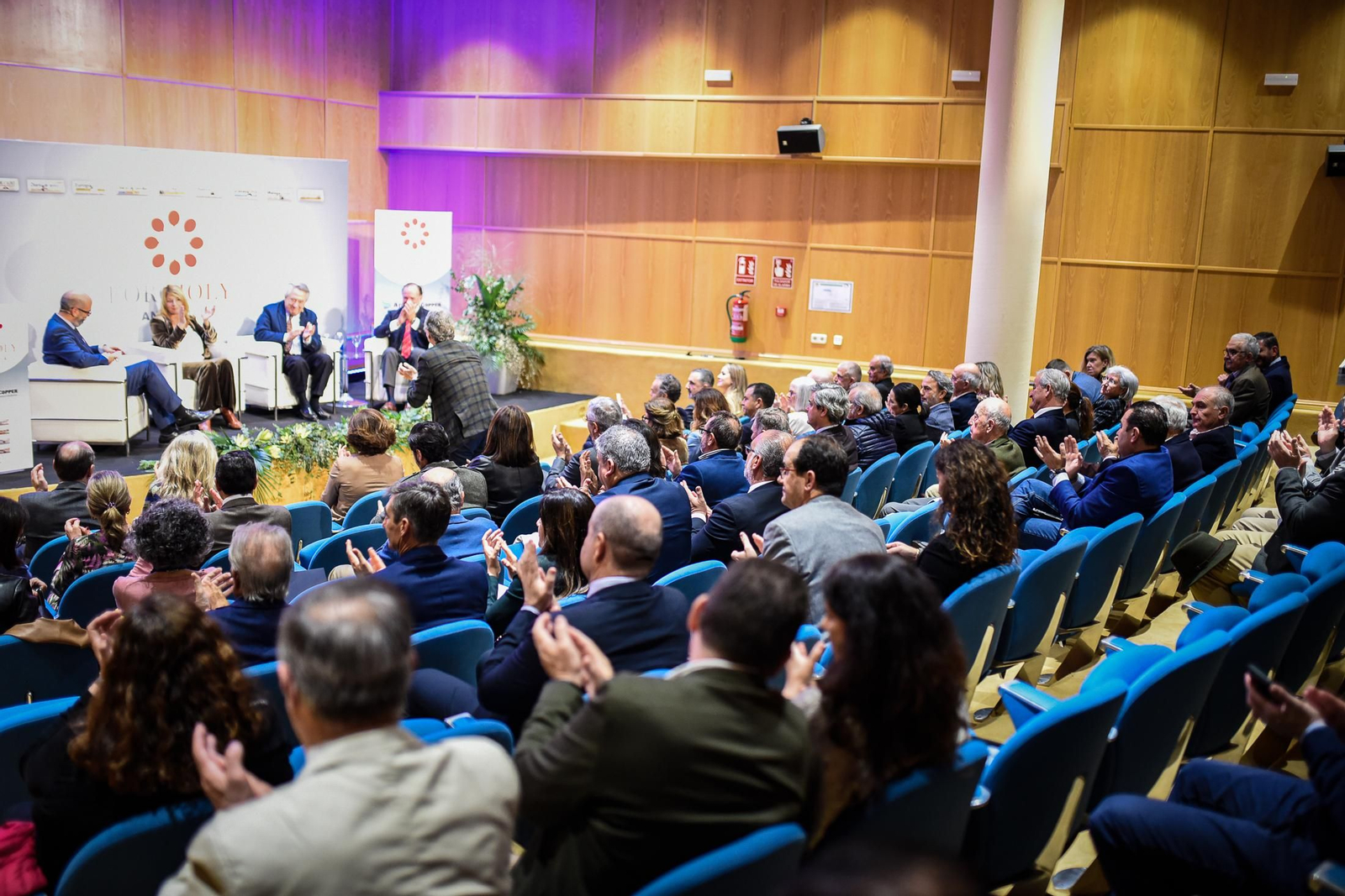 Imágenes del Foro Joly Andalucía Sostenibilidad en el Cluster portuario