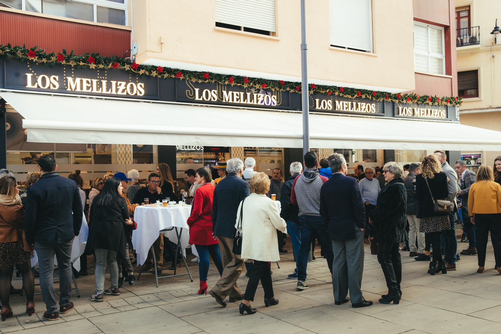 Fachada de Los Mellizos Soho, el nuevo restaurante de los hermanos Montes.