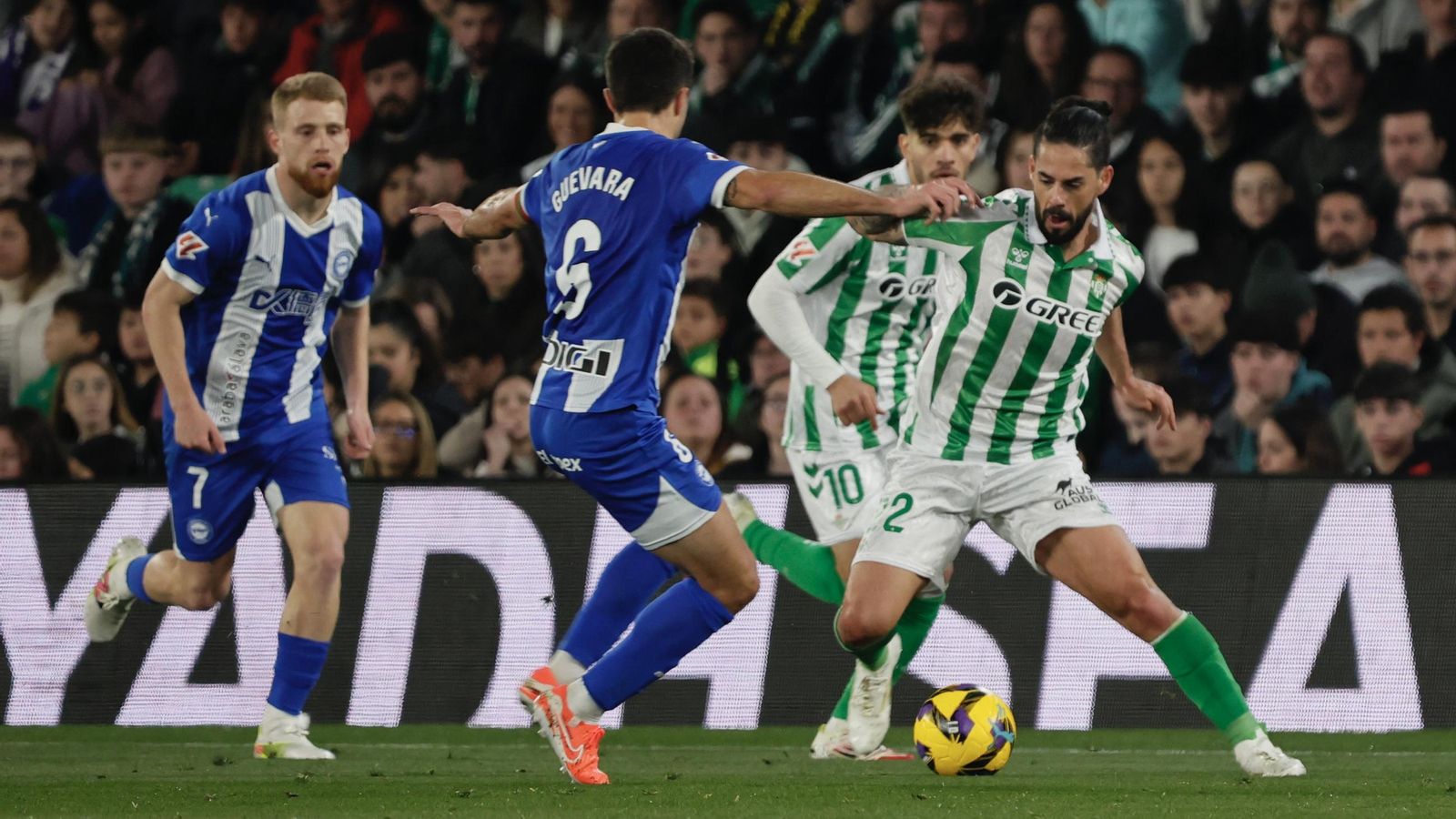 Las imágenes del Betis - Alavés