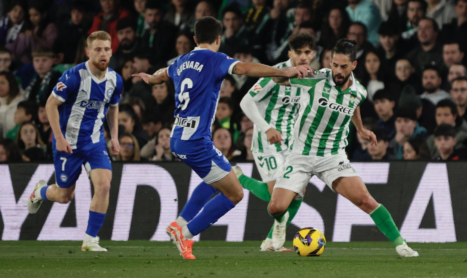 Las imágenes del Betis - Alavés
