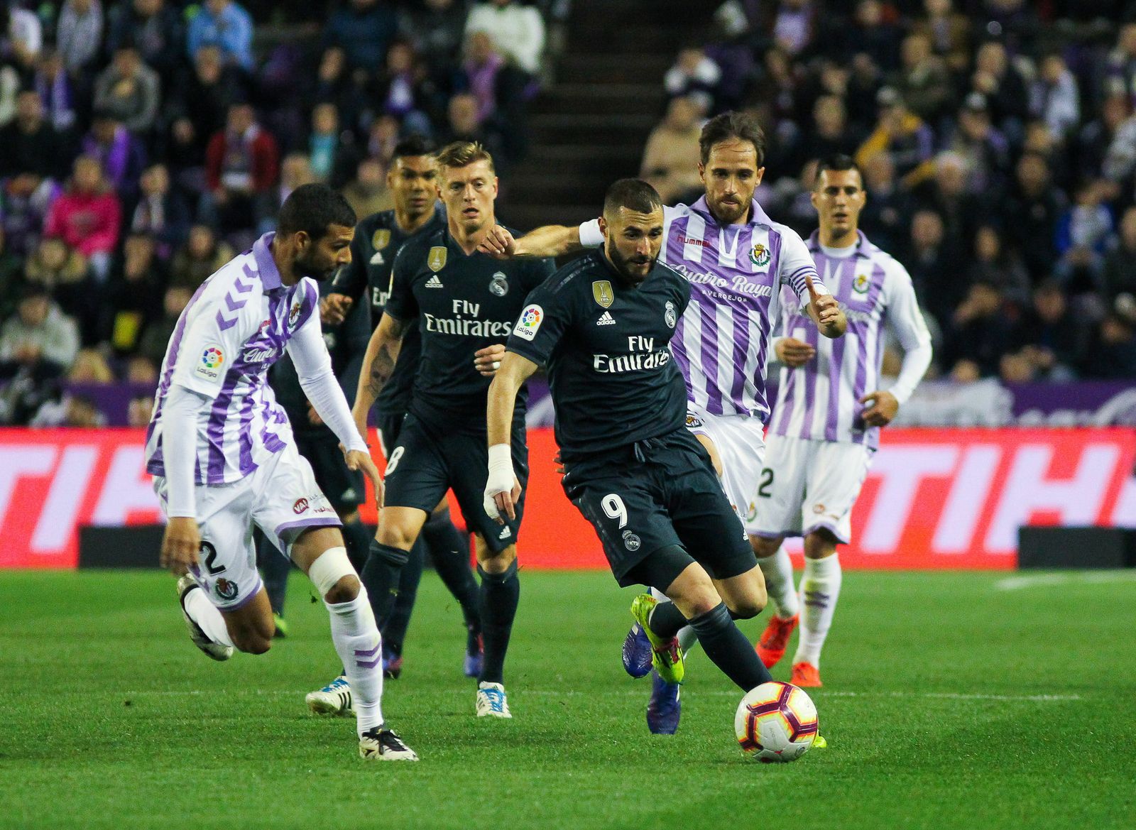 Las imágenes del Valladolid-Real Madrid