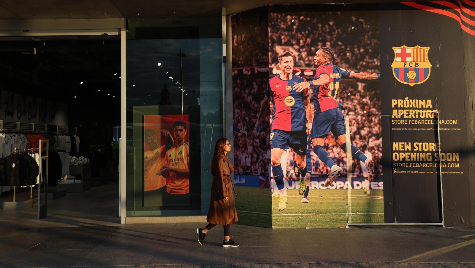El FC Barcelona abrirá una tienda en Muelle Uno junto a la del Real Madrid