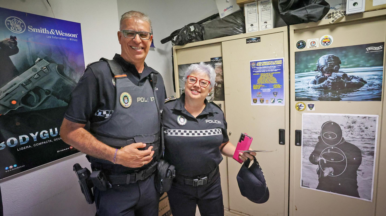 Mari Luz la primera mujer policía de Jerez se jubila