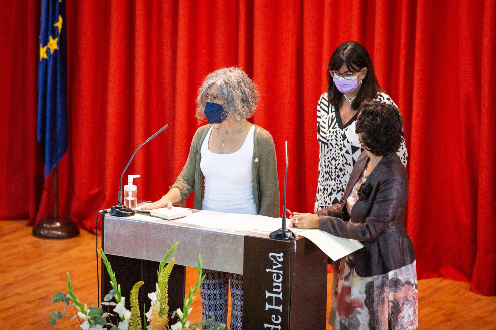 Imágenes de la toma de posesión del equipo de gobierno de la UHU