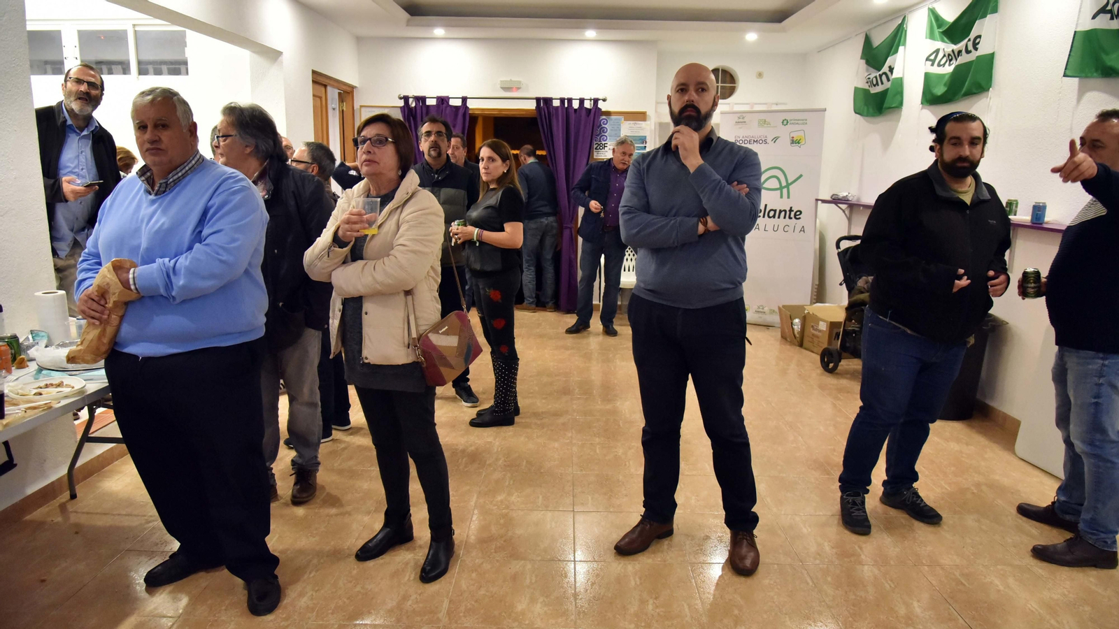 Noche electoral   en el Campo de Gibraltar