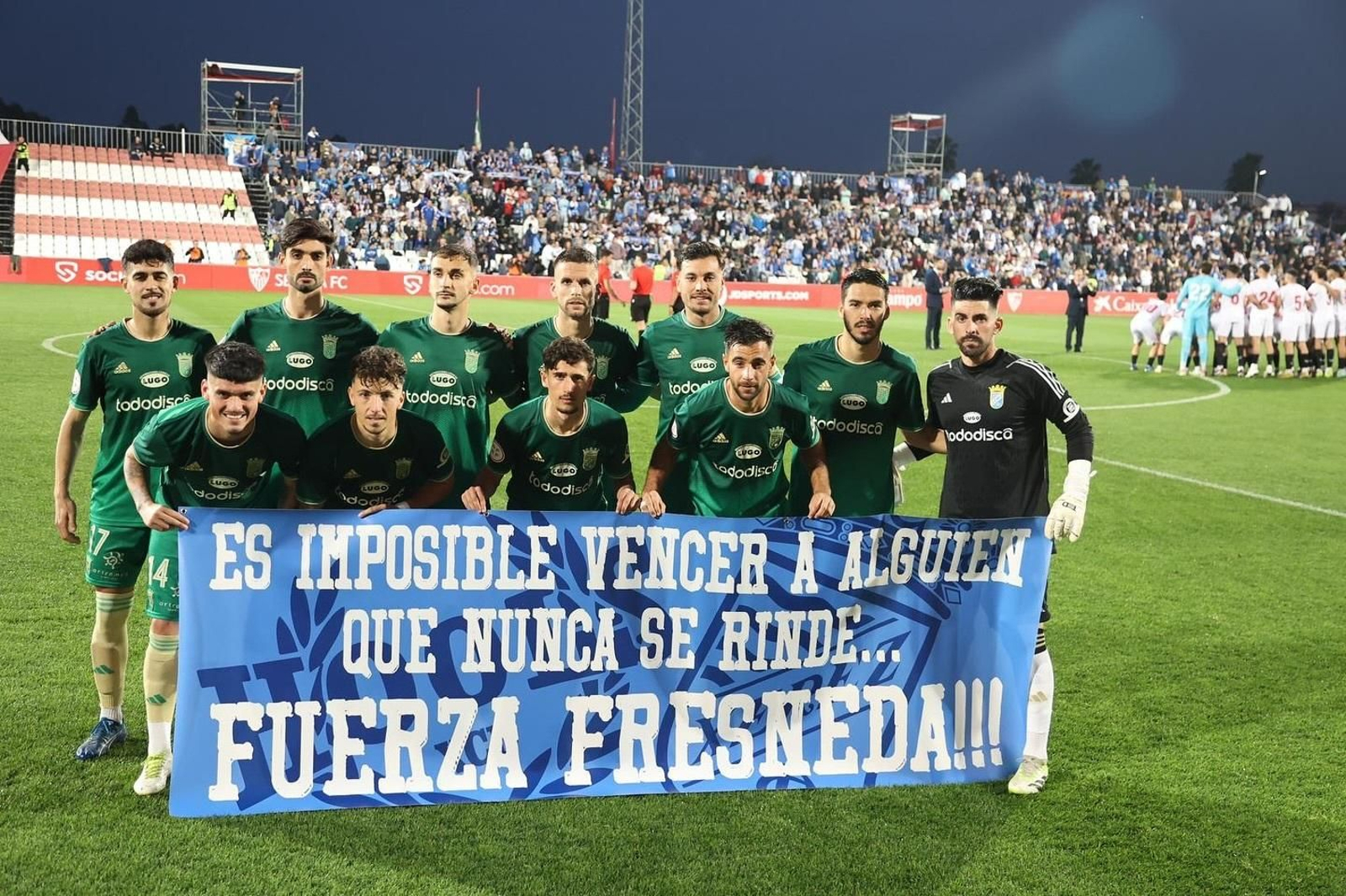 Formación que presentó el Xerez CD en su visita al Sevilla C.