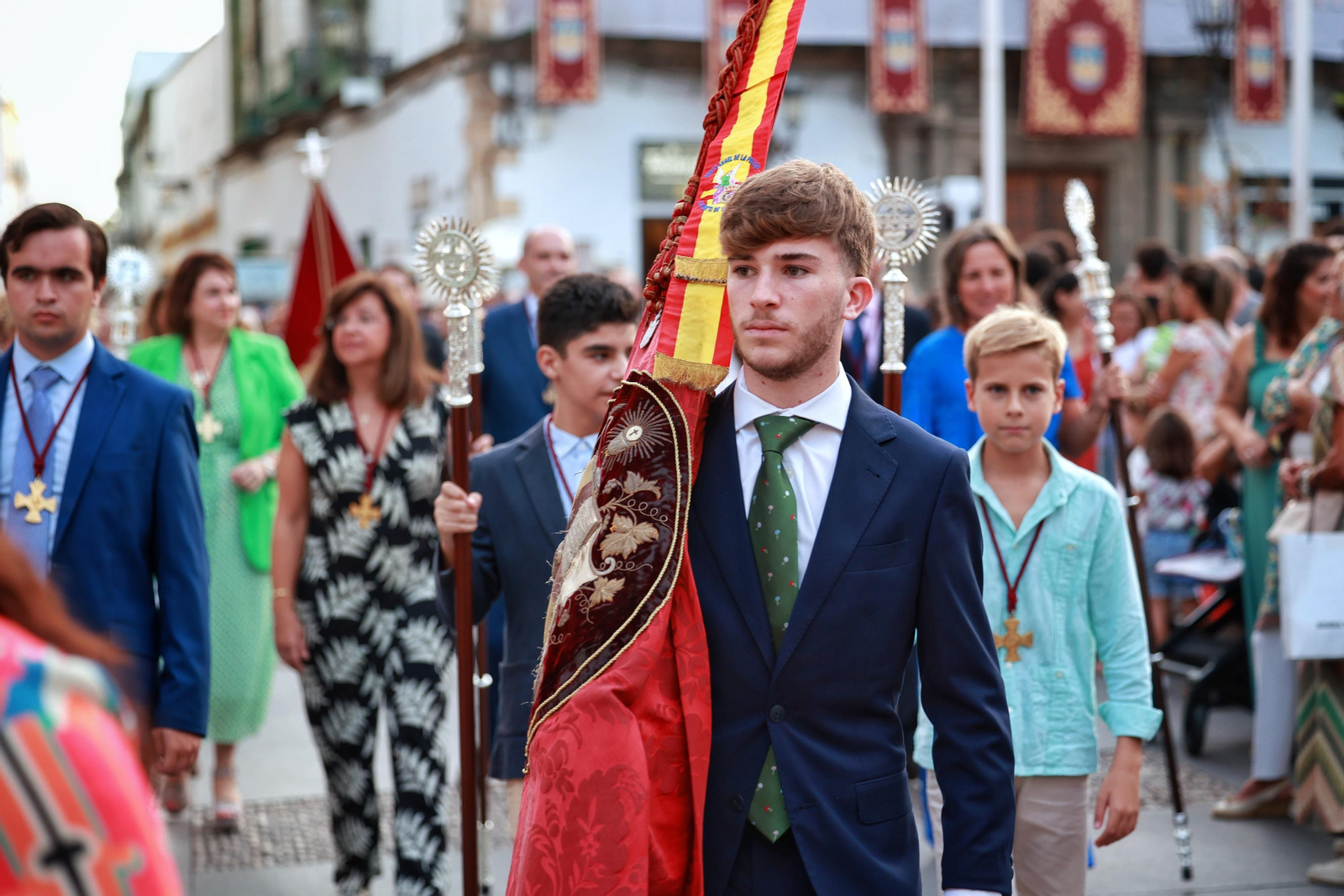 La procesión de la Virgen de los Milagros, en imágenes