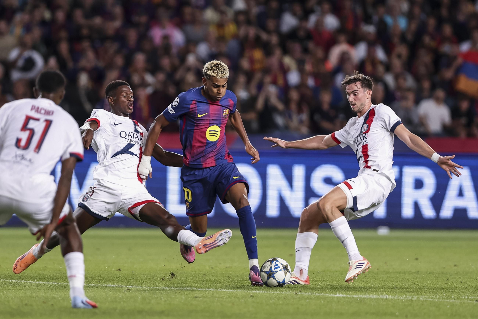 Las mejores fotos del Barcelona-PSG