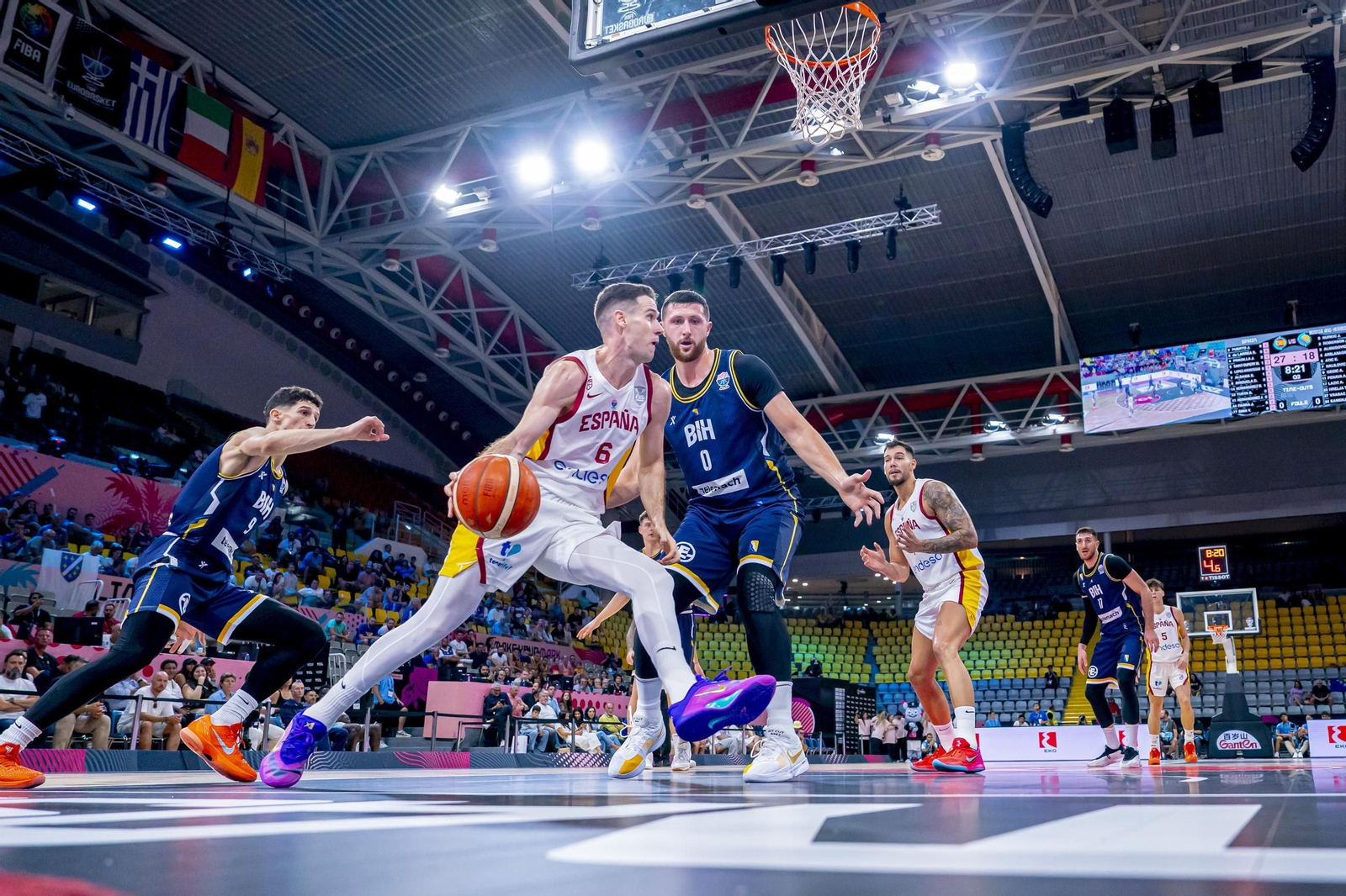 Las fotos del España - Bosnia de baloncesto