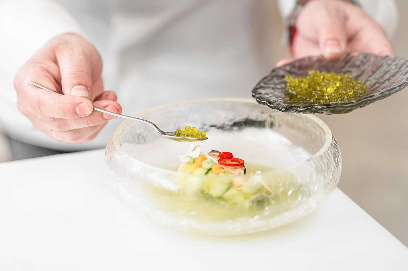 Tony García renueva en Londres el reconocimiento a su cocina verde: "Es un homenaje a los agricultores de Almería"