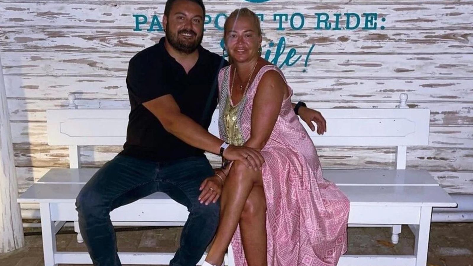 Belén Esteban junto a su marido, Miguel