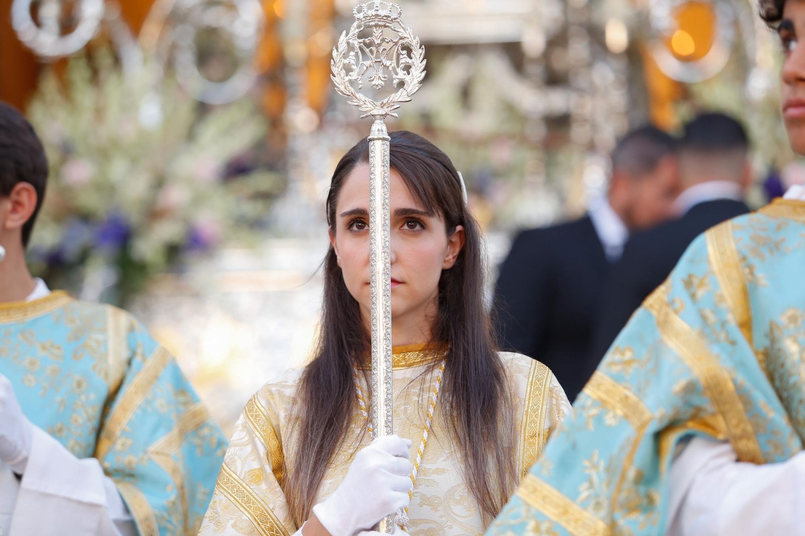 Procesión de la Virgen de la Palma, en imágenes