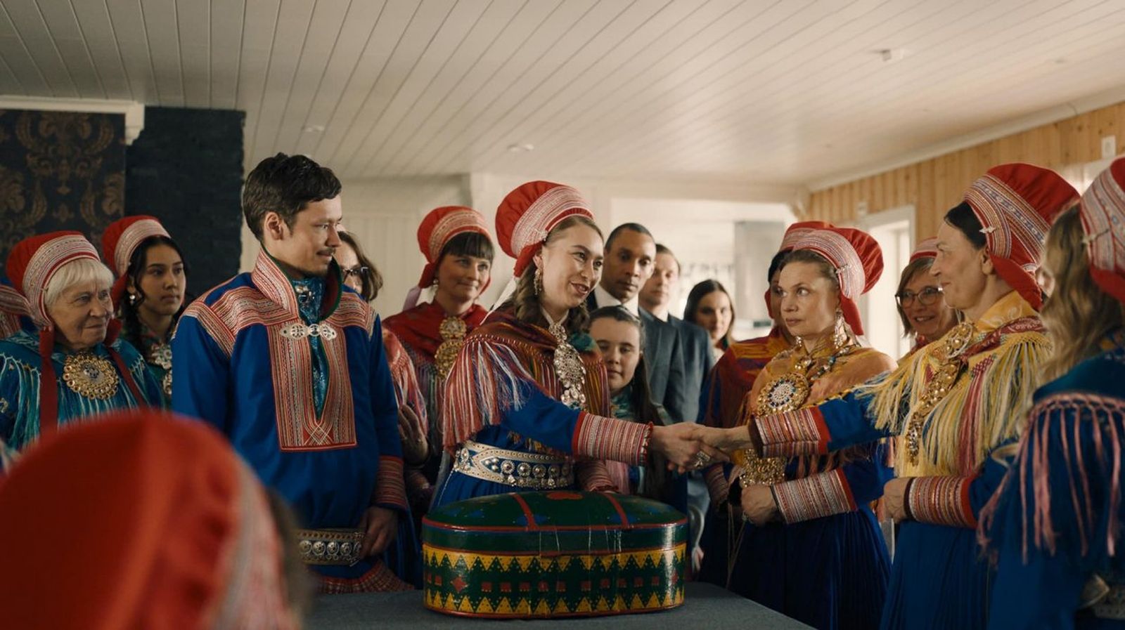Una escena de la serie noruega 'La gran boda sami'