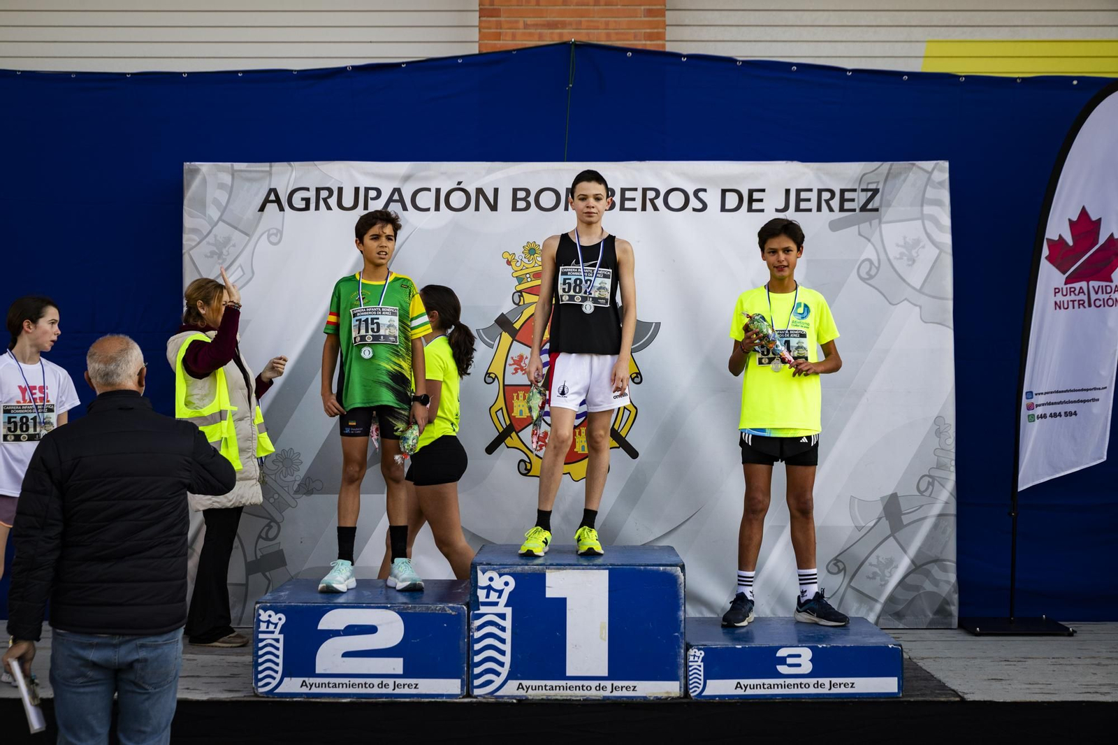 Imágenes de la V Carrera Infantil Bomberos de Jerez