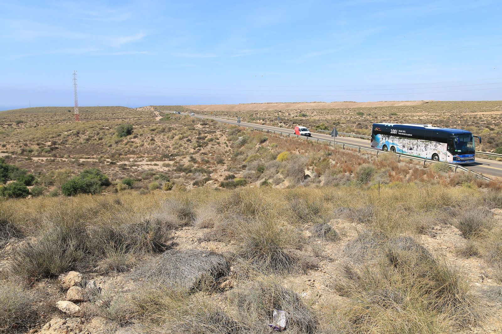 Los terrenos lindan con A-92 y con la N-349, en la imagen.