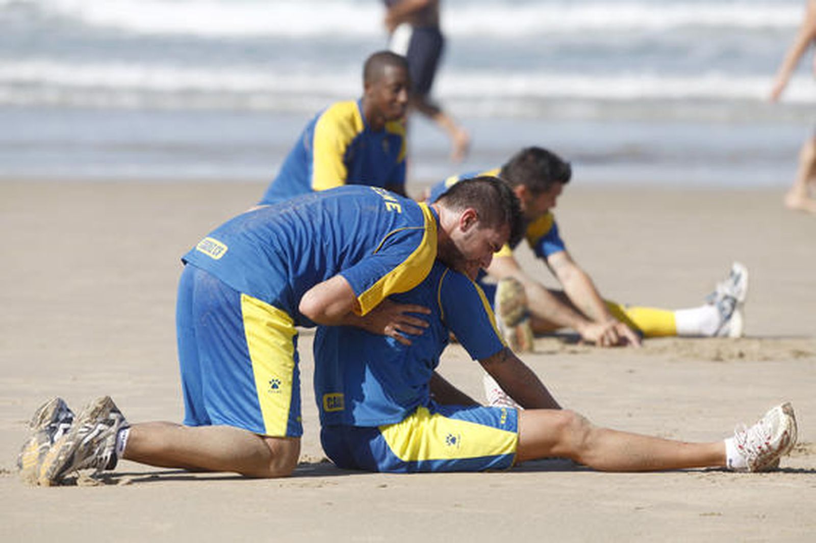 Un momento del entrenamiento

Foto: Jesus Marin