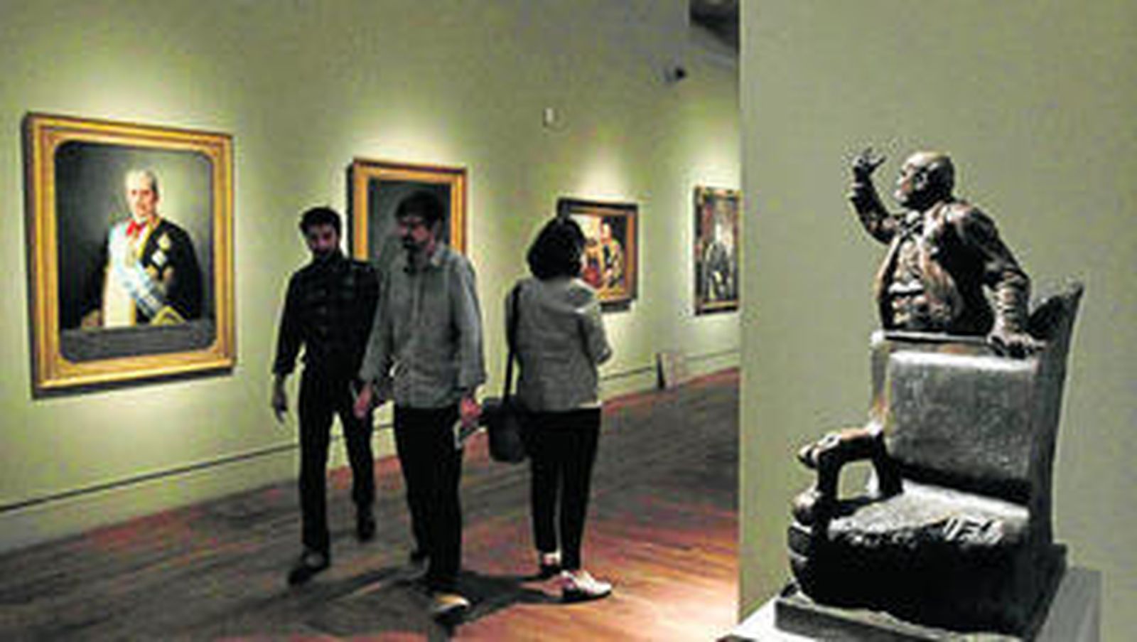 La RAE muestra su colección de obras de arte.