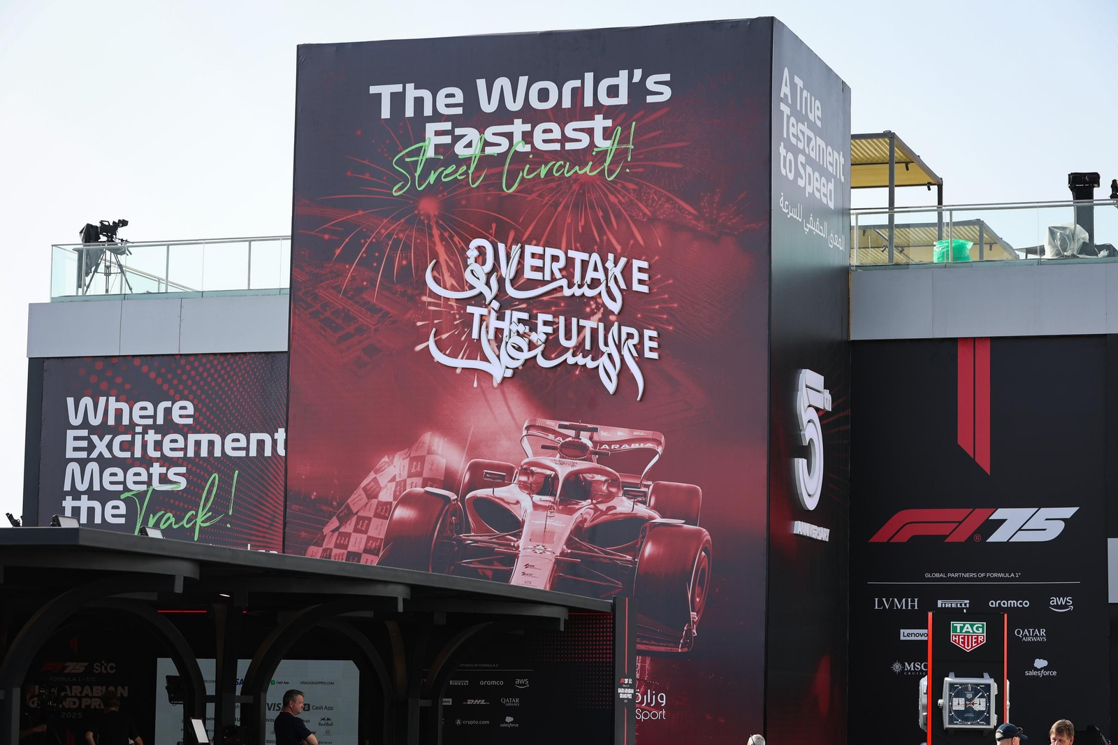 Las mejores fotos de la Fórmula 1 en Arabia Saudí