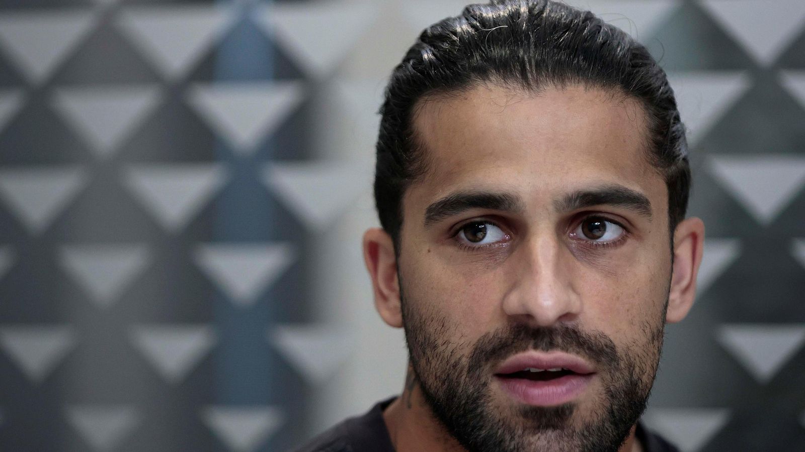 Ricardo Rodríguez, en un momento de la entrevista.