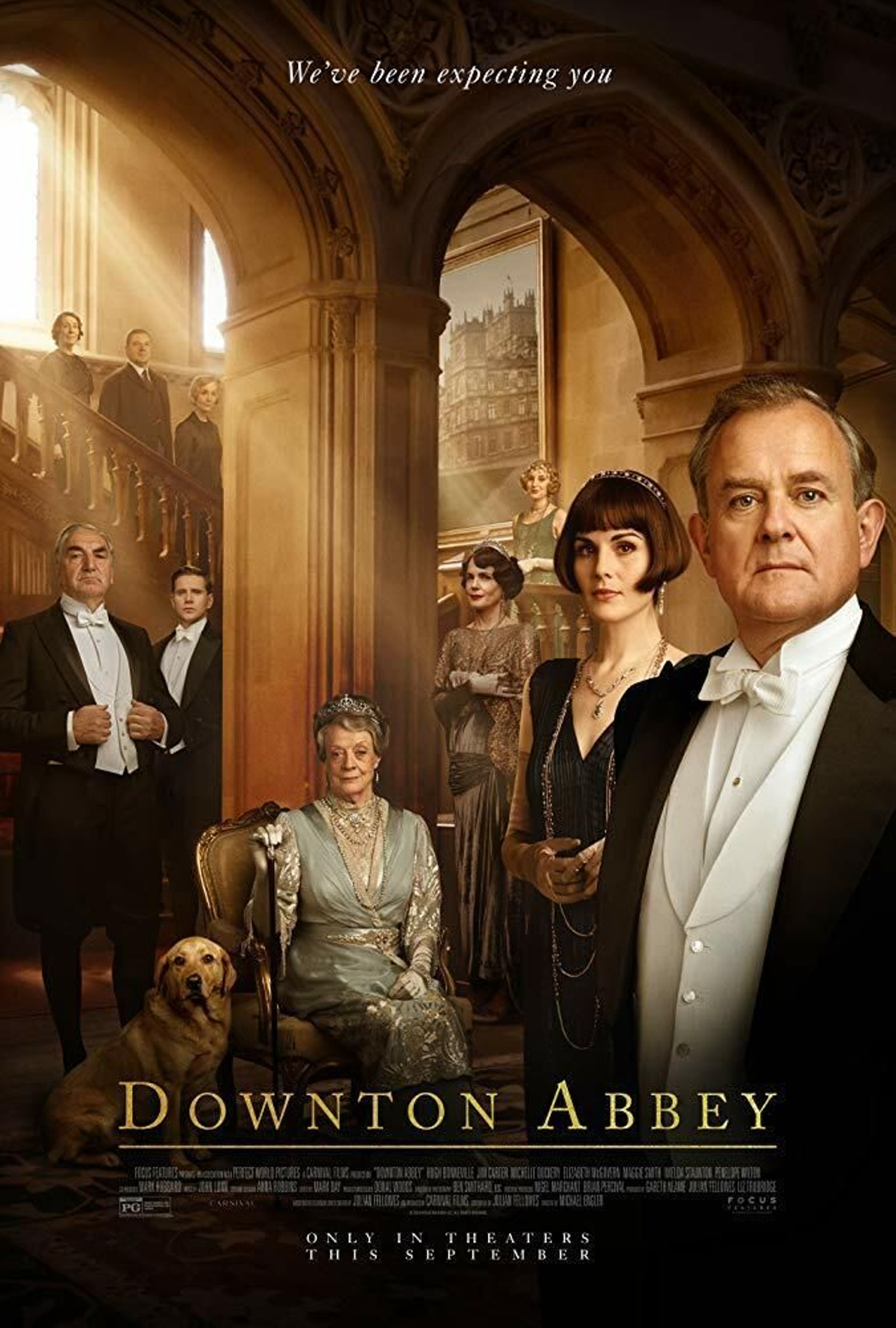 Cartel de la película de 'Downton Abbey'