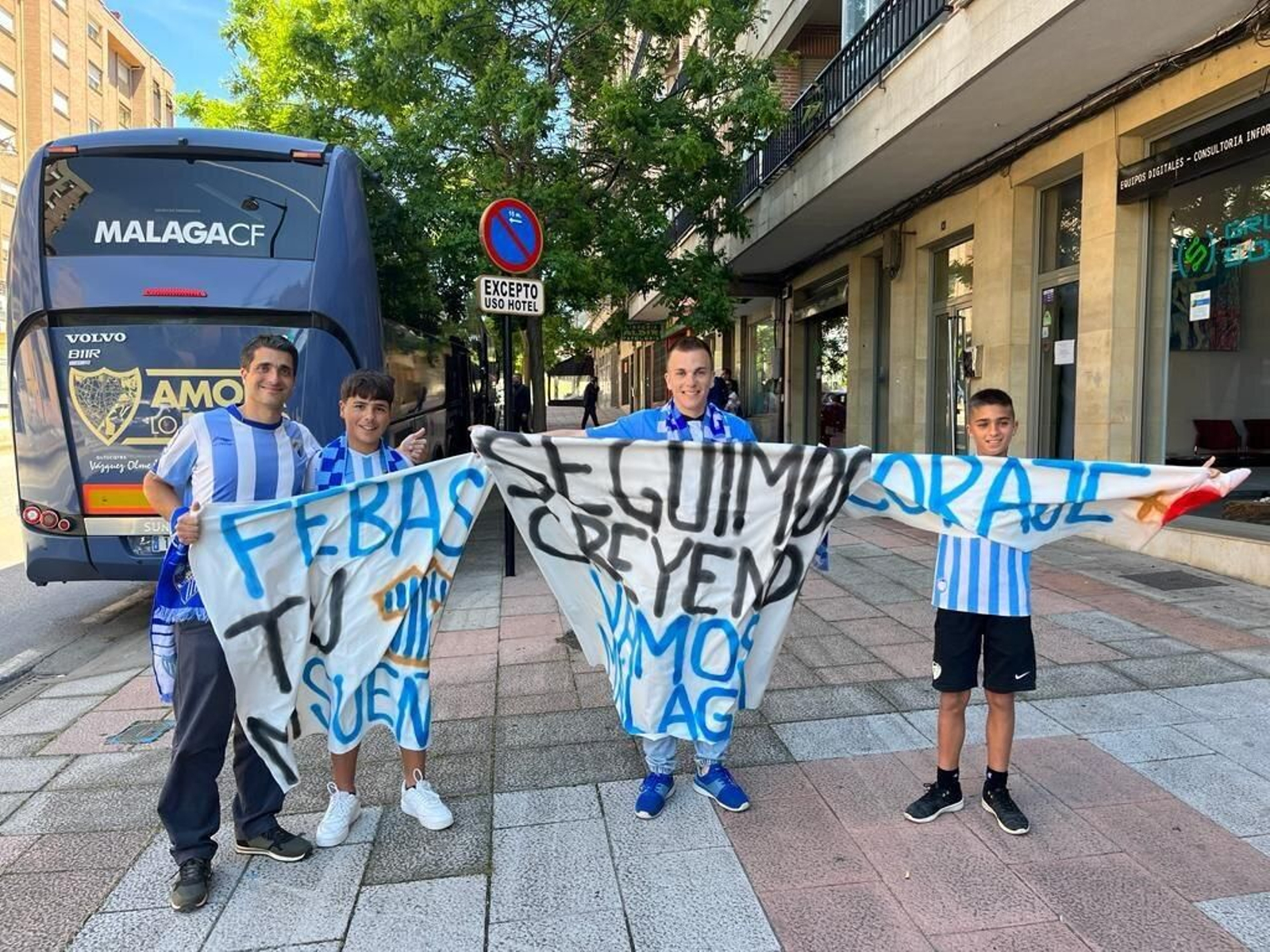 El SD Ponferradina - Málaga CF, en fotos