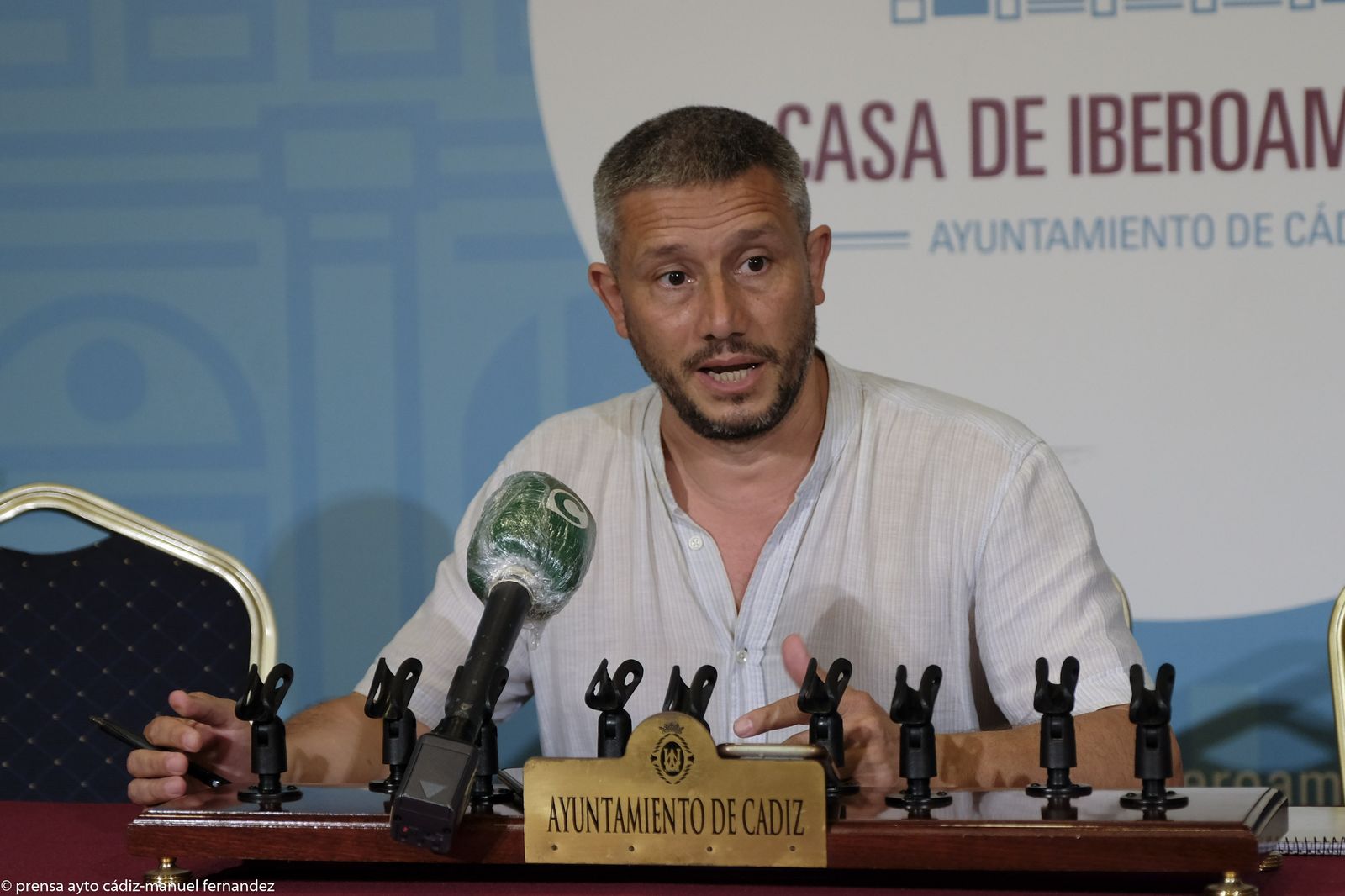 Carlos Paradas, edil de Fomento.