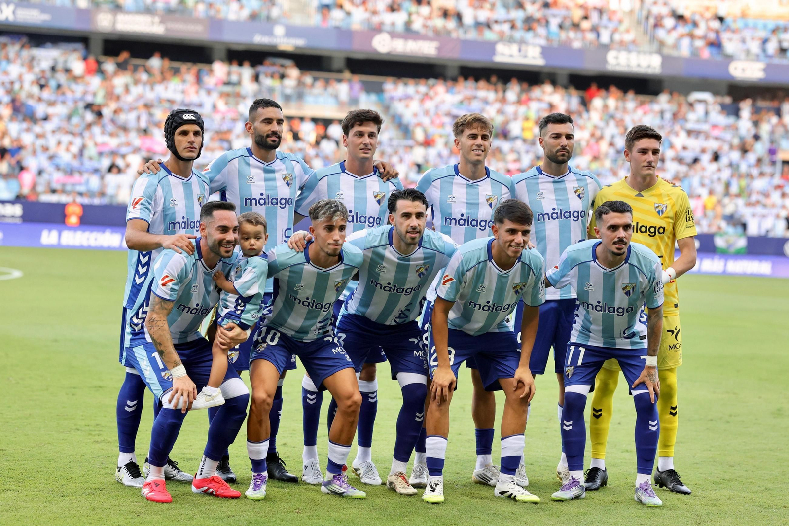 El once del Málaga CF ante el Betis