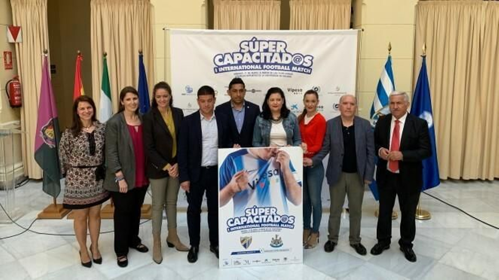 Presentación I Partido de Fútbol Internacional Supercapacitad@s.