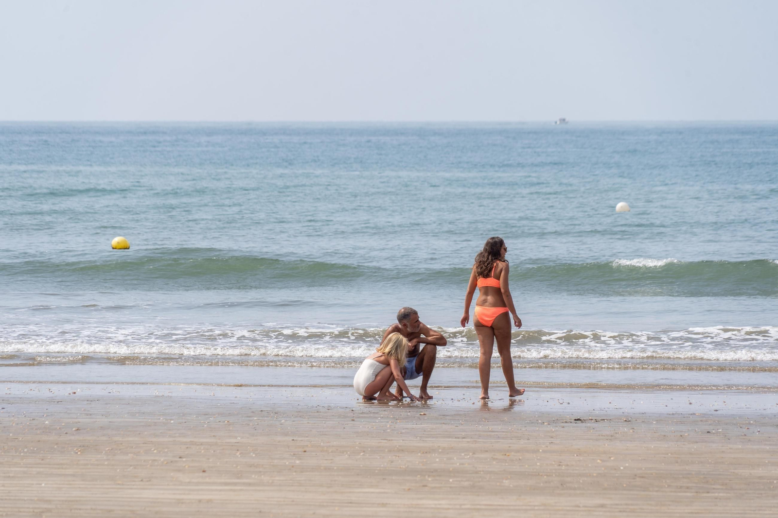 El ambiente de las playas de Huelva el domingo 24 de agosto