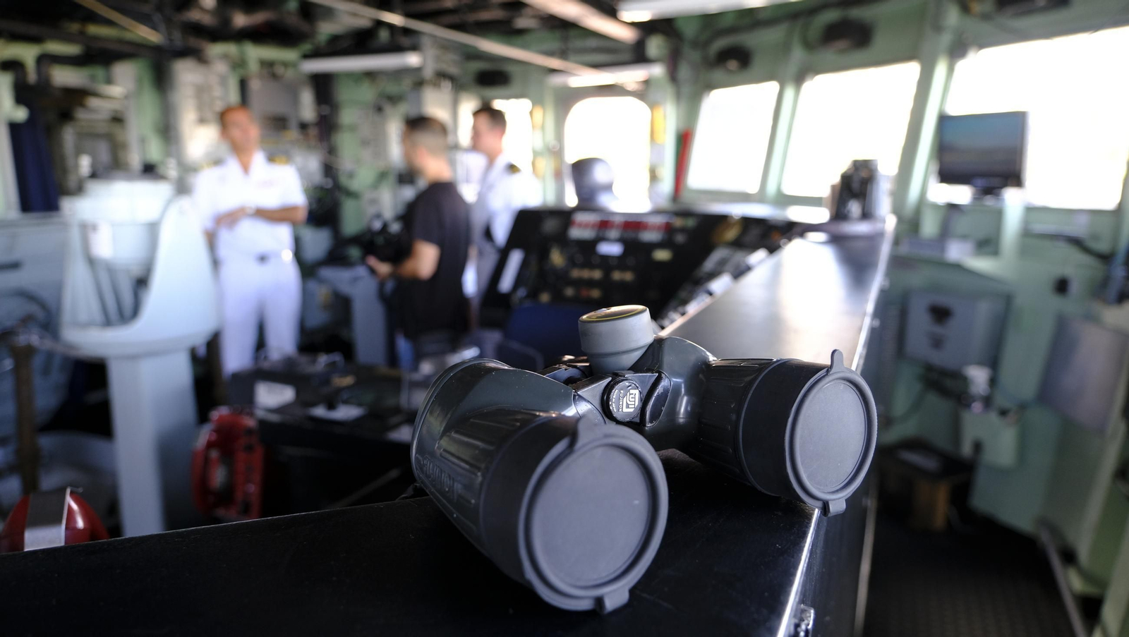 La Fragata Navarra de la Armada Española, visita Almería, en imágenes
