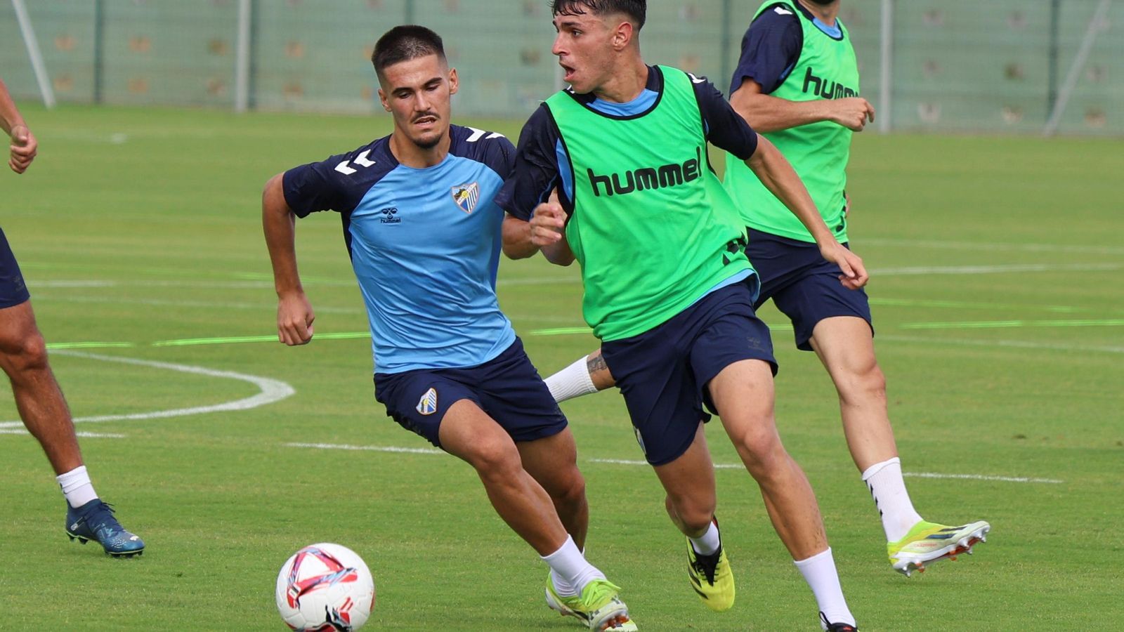 El Málaga CF prueba la Ciudad Deportiva de Arraijanal
