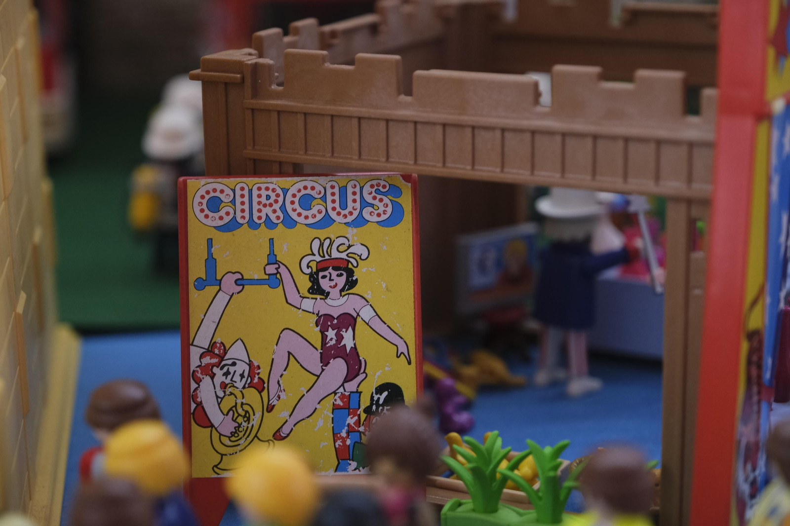 Fotogalería de los playmobil en la Feria de Almería.