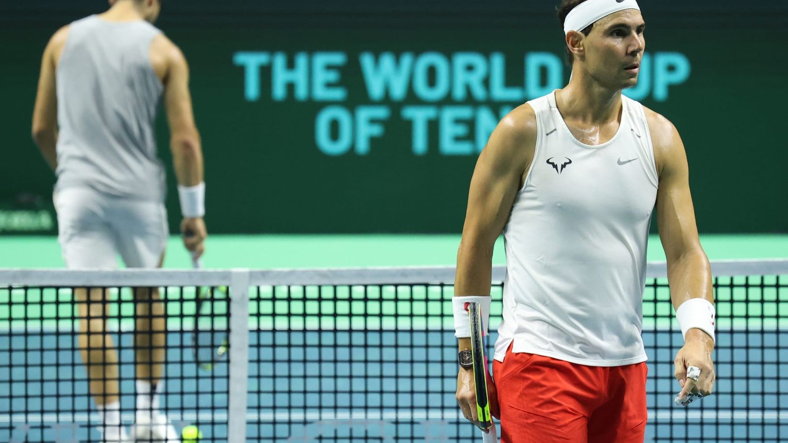 Rafa Nadal-Carlos Alcaraz, ocho juegos a tope con empate antes de la Copa Davis