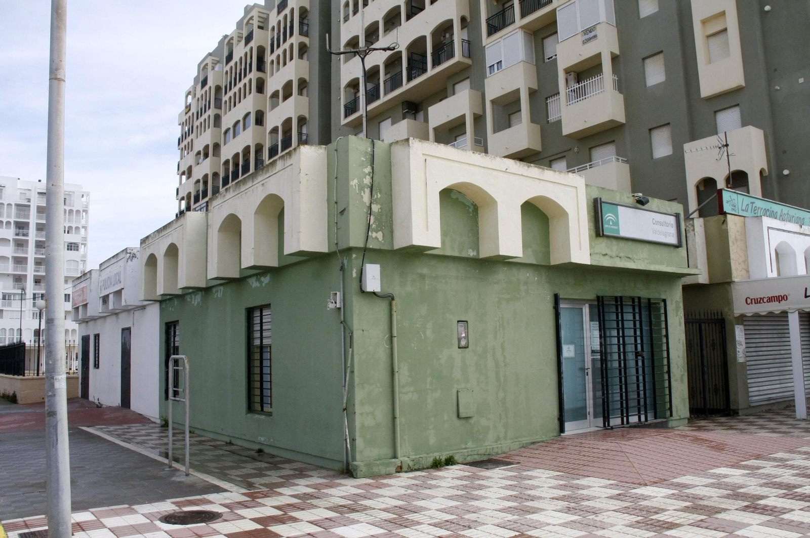 Una imagen del consultorio médico ubicado en el paseo marítimo de Valdelagrana. Una imagen del consultorio médico ubicado en el paseo marítimo de Valdelagrana.