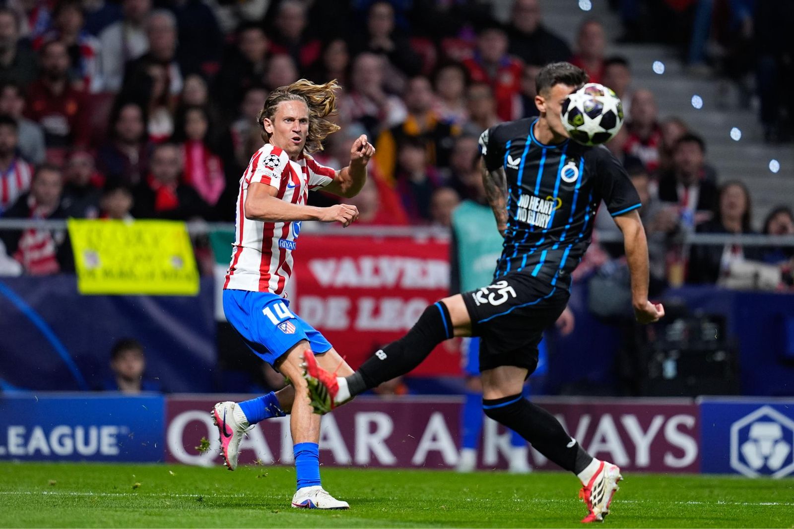 Las fotos del Atlético de Madrid-Brujas