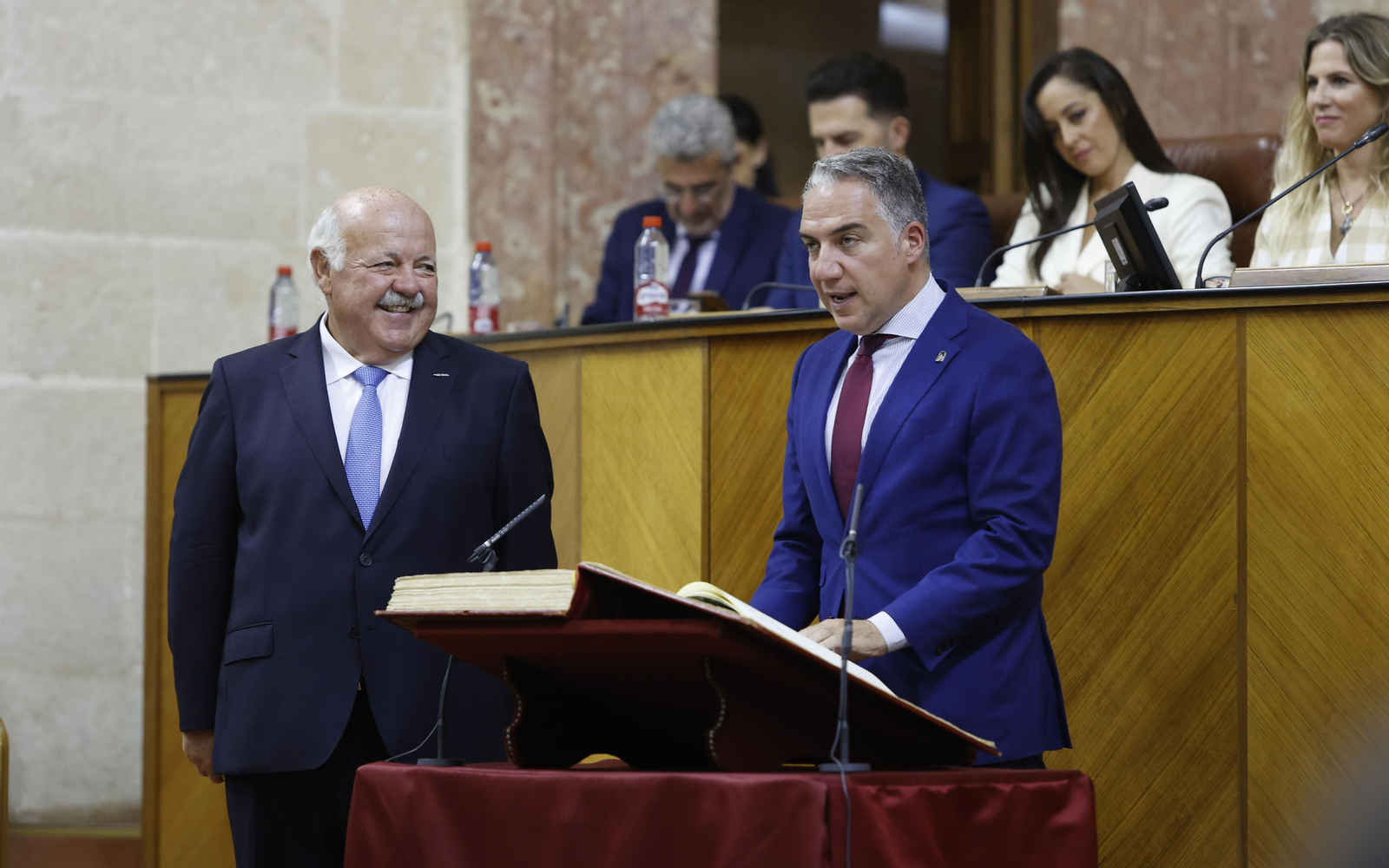 La constitución del Parlamento andaluz, todas las imágenes