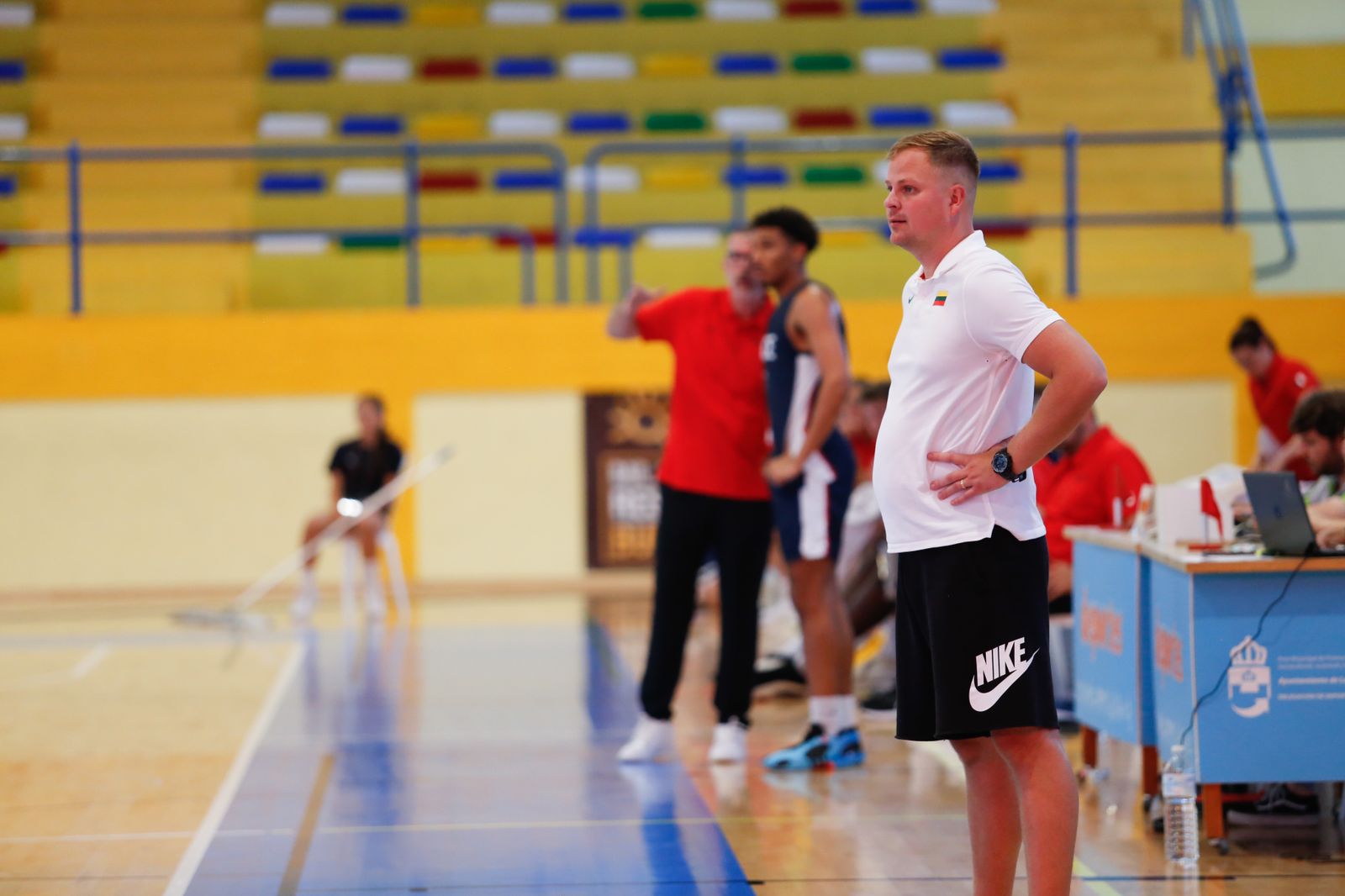 Las fotos de la primera jornada del torneo Internacional U20 de baloncesto de La Línea