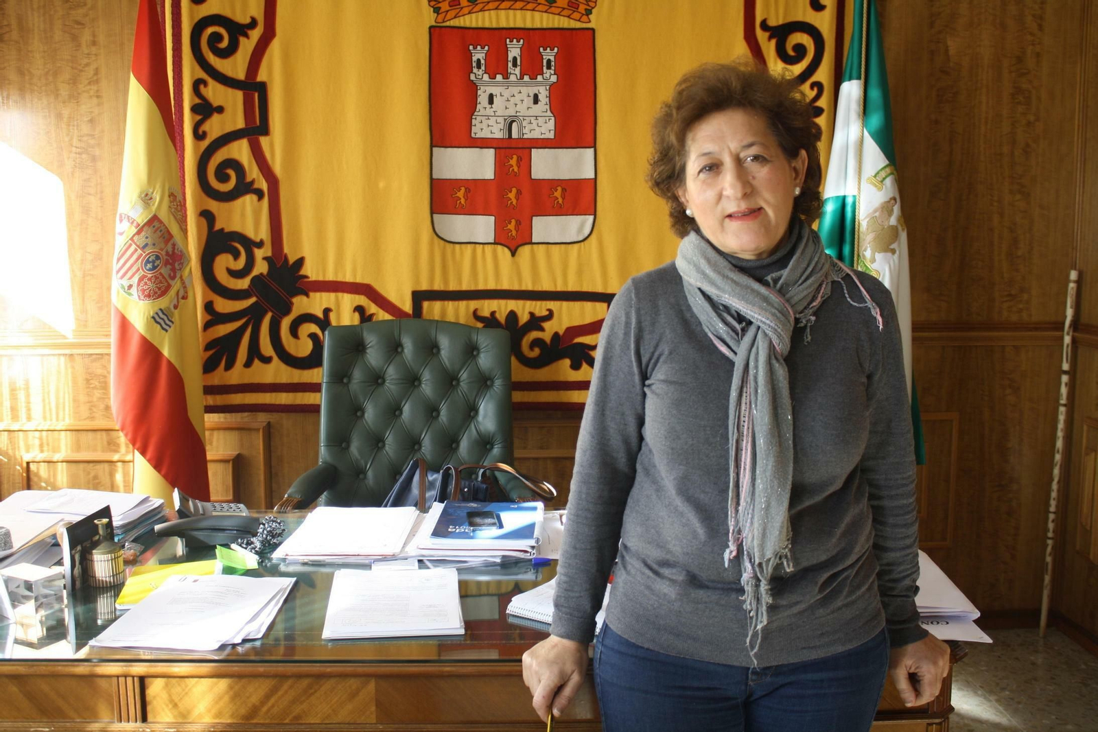 La alcaldesa de Almodóvar del Río, Sierra Luque.