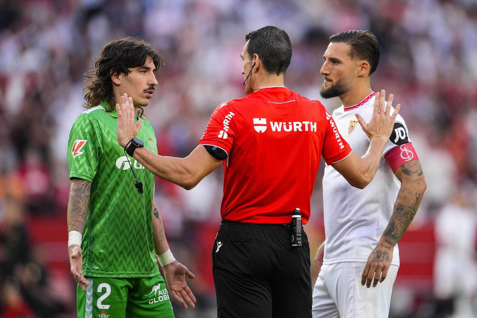 El derbi Sevilla-Betis, en imágenes