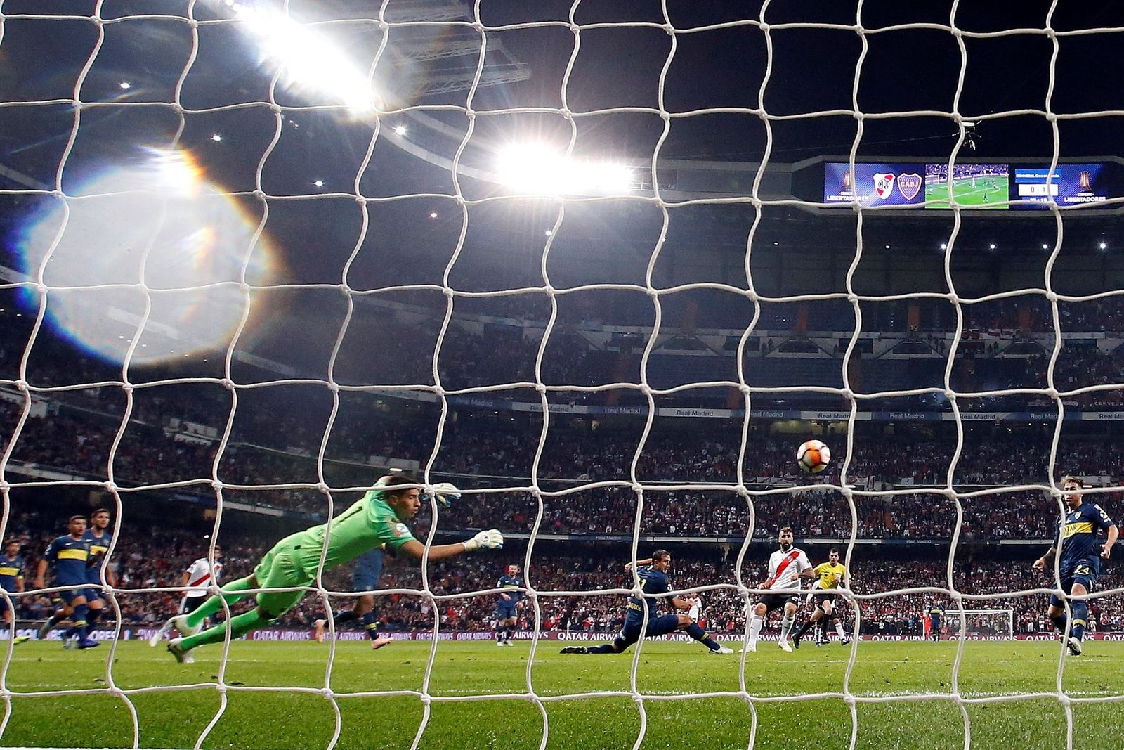 Las imágenes de la final de la Copa Libertadores entre el River Plate y el Boca Juniors