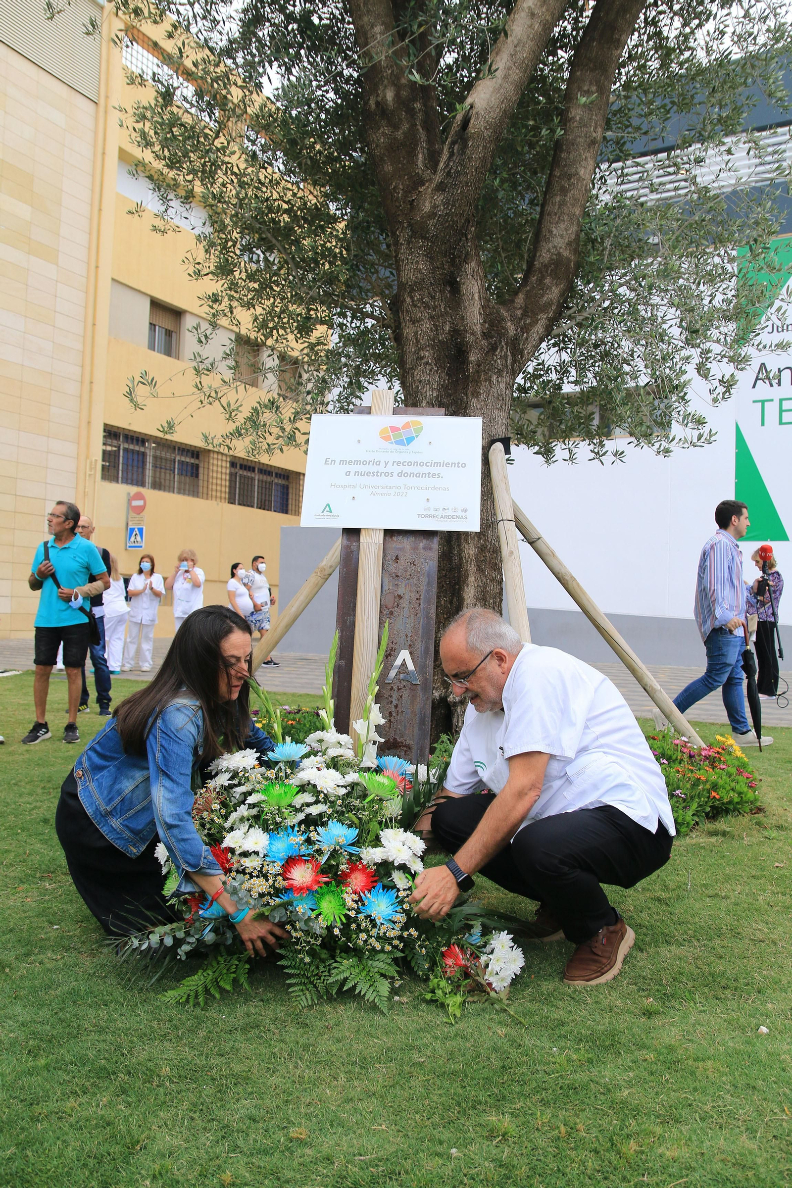 Homenaje a los donantes de Órganos en el Hospital Torrecárdenas