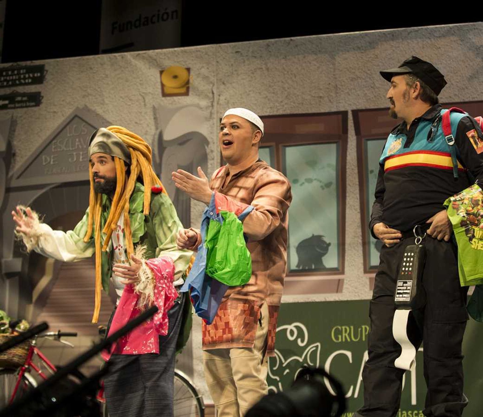 Las imágenes de la quinta función de cuartos