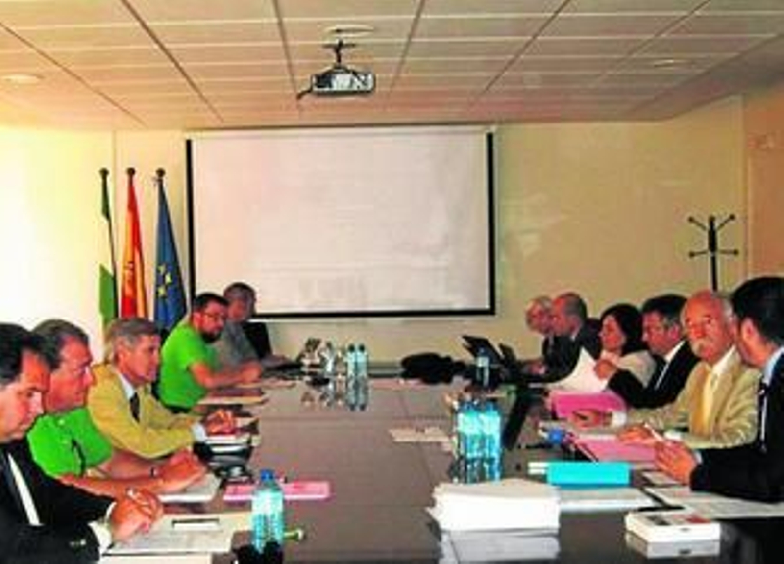 Reunión del Consejo Social de la UHU celebrado ayer. Reunión del Consejo Social de la UHU celebrado ayer.