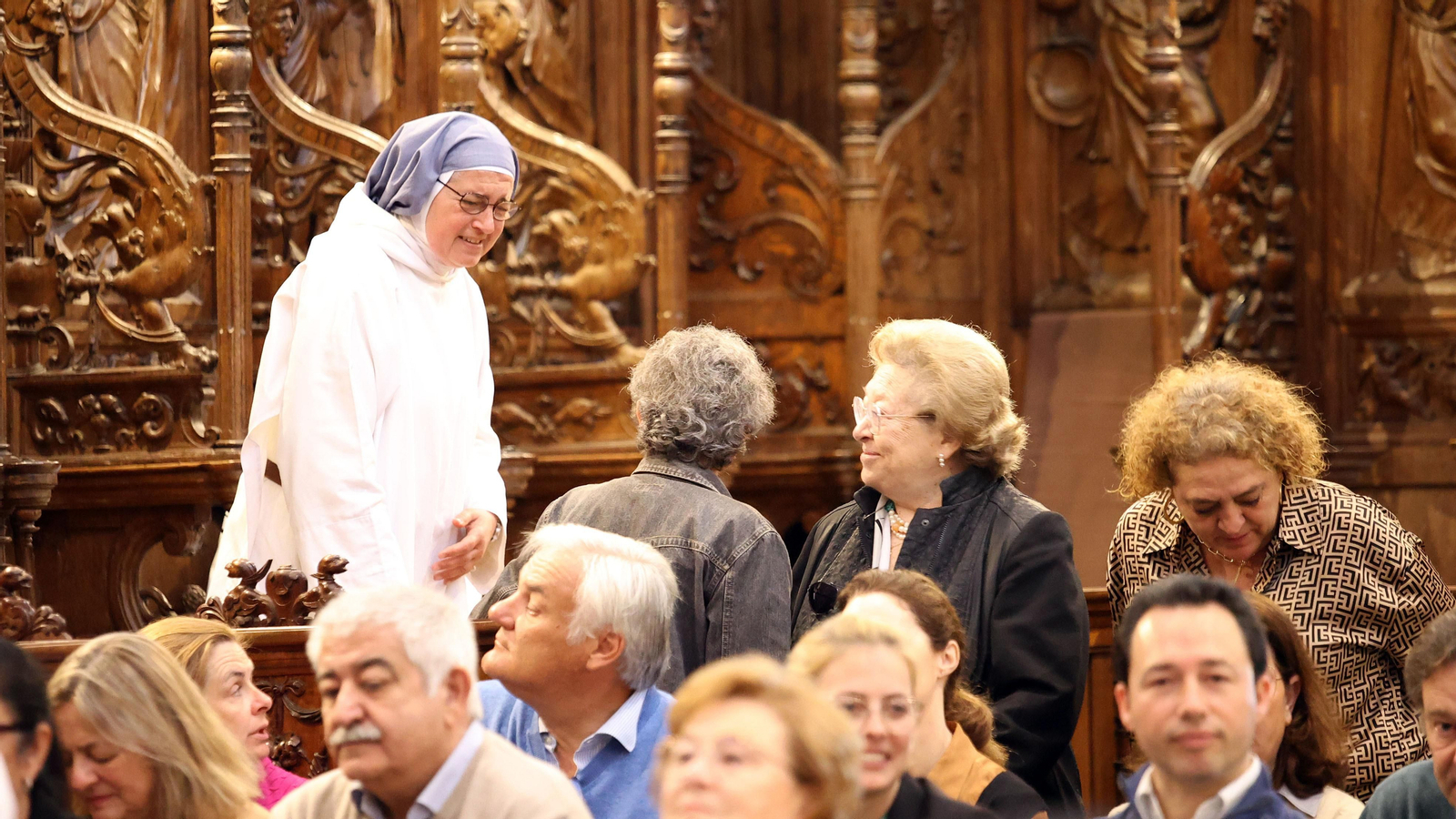 Misa de despedida en la Cartuja de Jerez a las hermanas de Belén