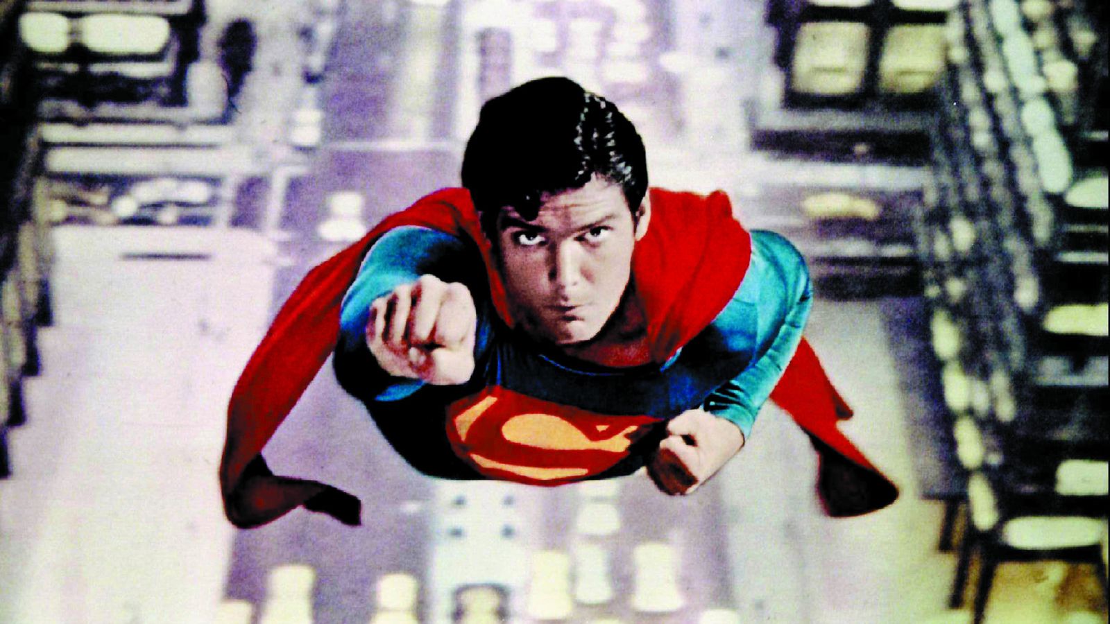 Christopher Reeve en 'Superman', película de 1978