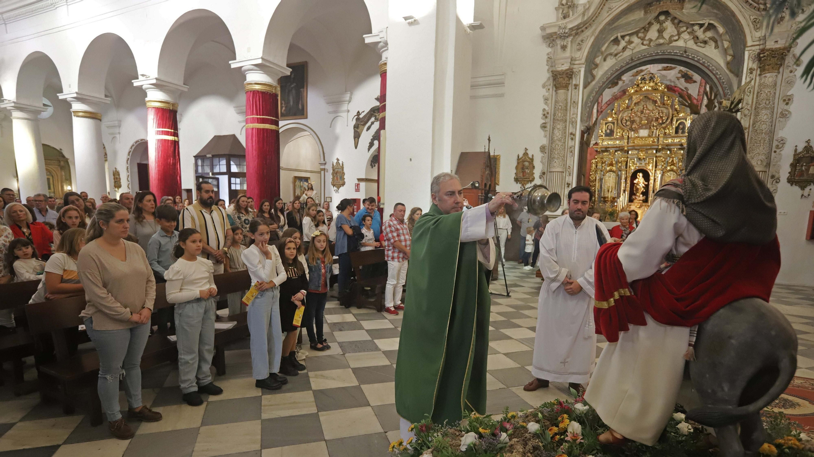 Fotos de la bendición de La Borriquita en San  Roque