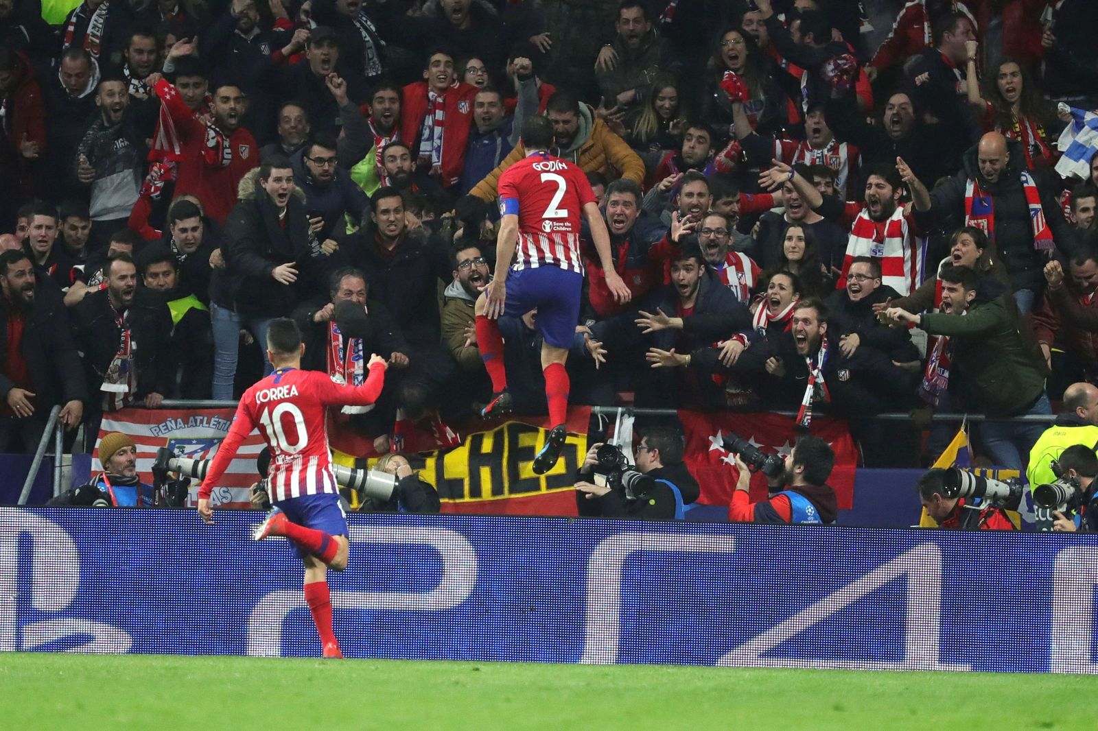 Las imágenes del Atlético de Madrid-Juventus